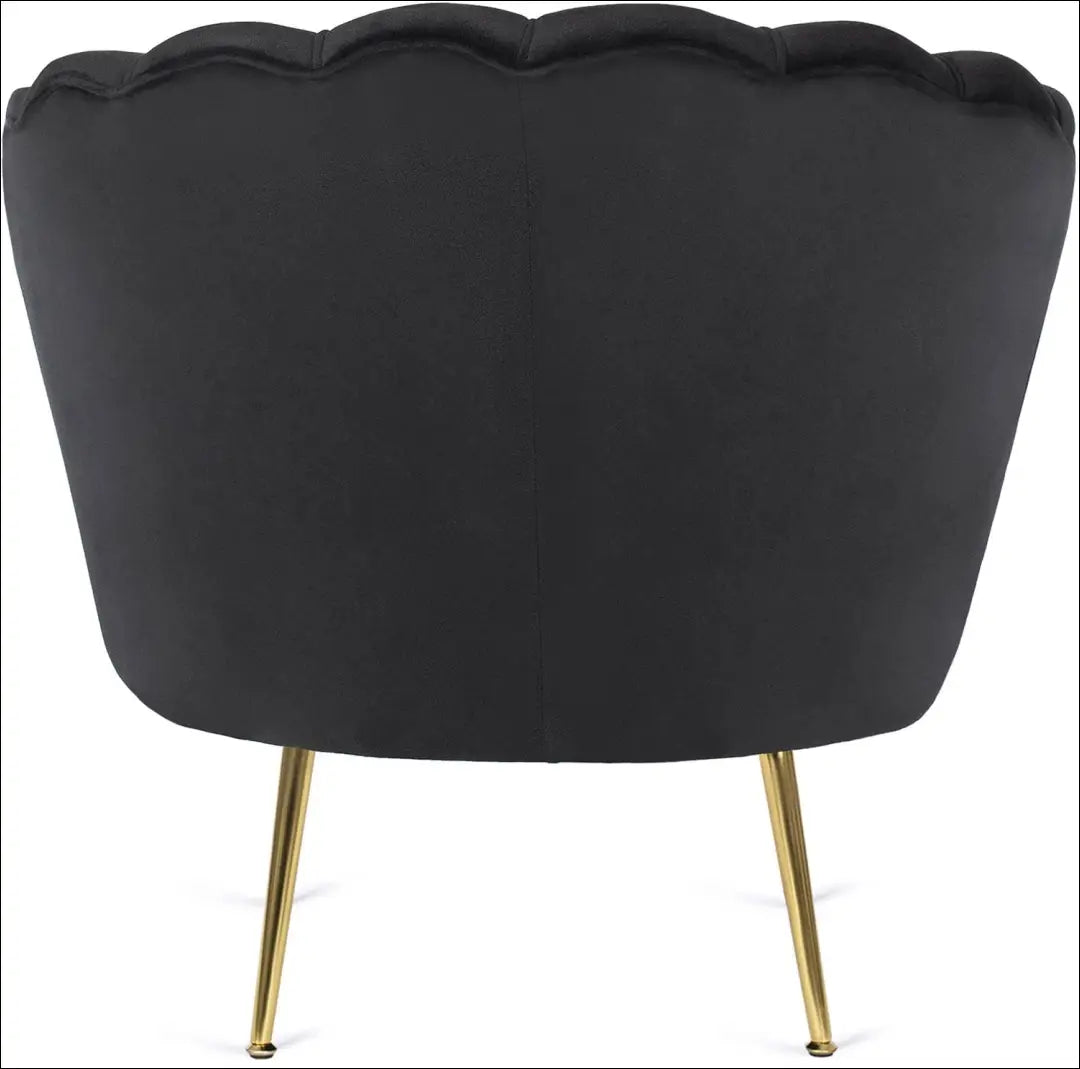 Fotelis su veliūro audiniu juodos spalvos TE574 - €239 Save 15% __label:Pristatymas 5-14 d.d., elite, over-200,