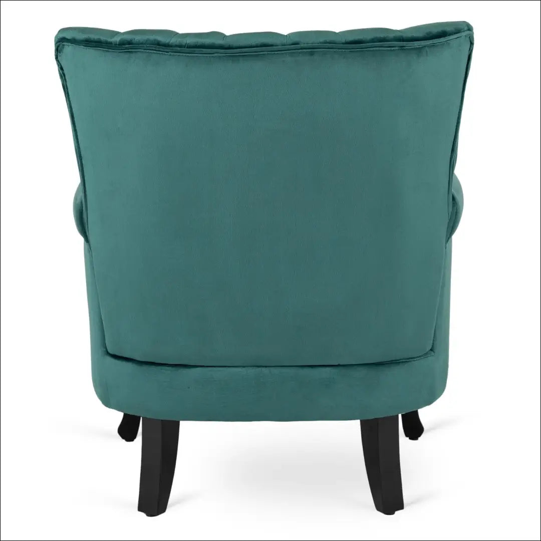 Fotelis su veliūro audiniu žalios spalvos TE309 - €194 Save 15% 100-200, __label:Pristatymas 5-14 d.d., elite, Fotele