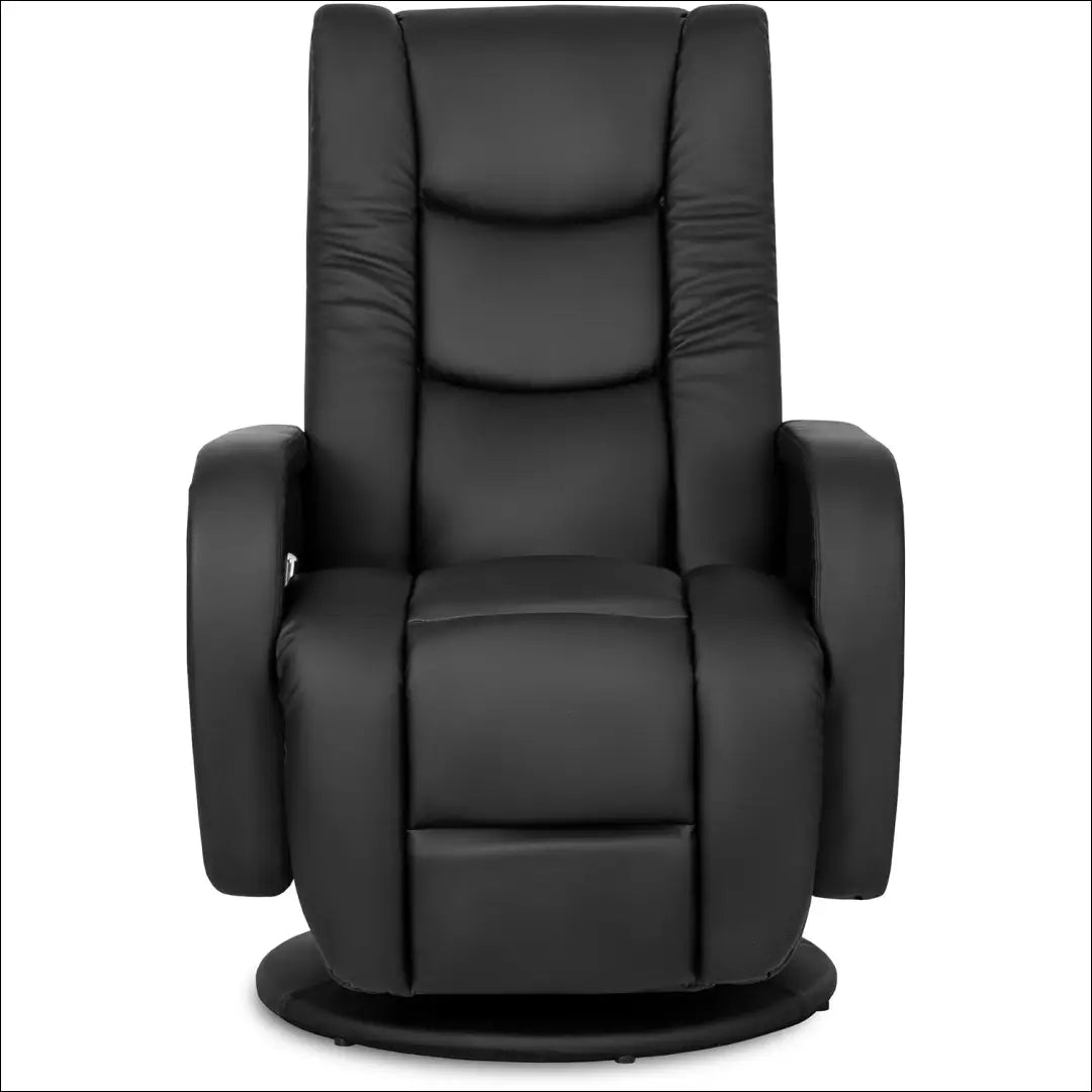 Fotelis sukamas iš eko odos juodos spalvos TE098 - €338 Save 15% __label:Pristatymas 5-14 d.d., elite, Fotele