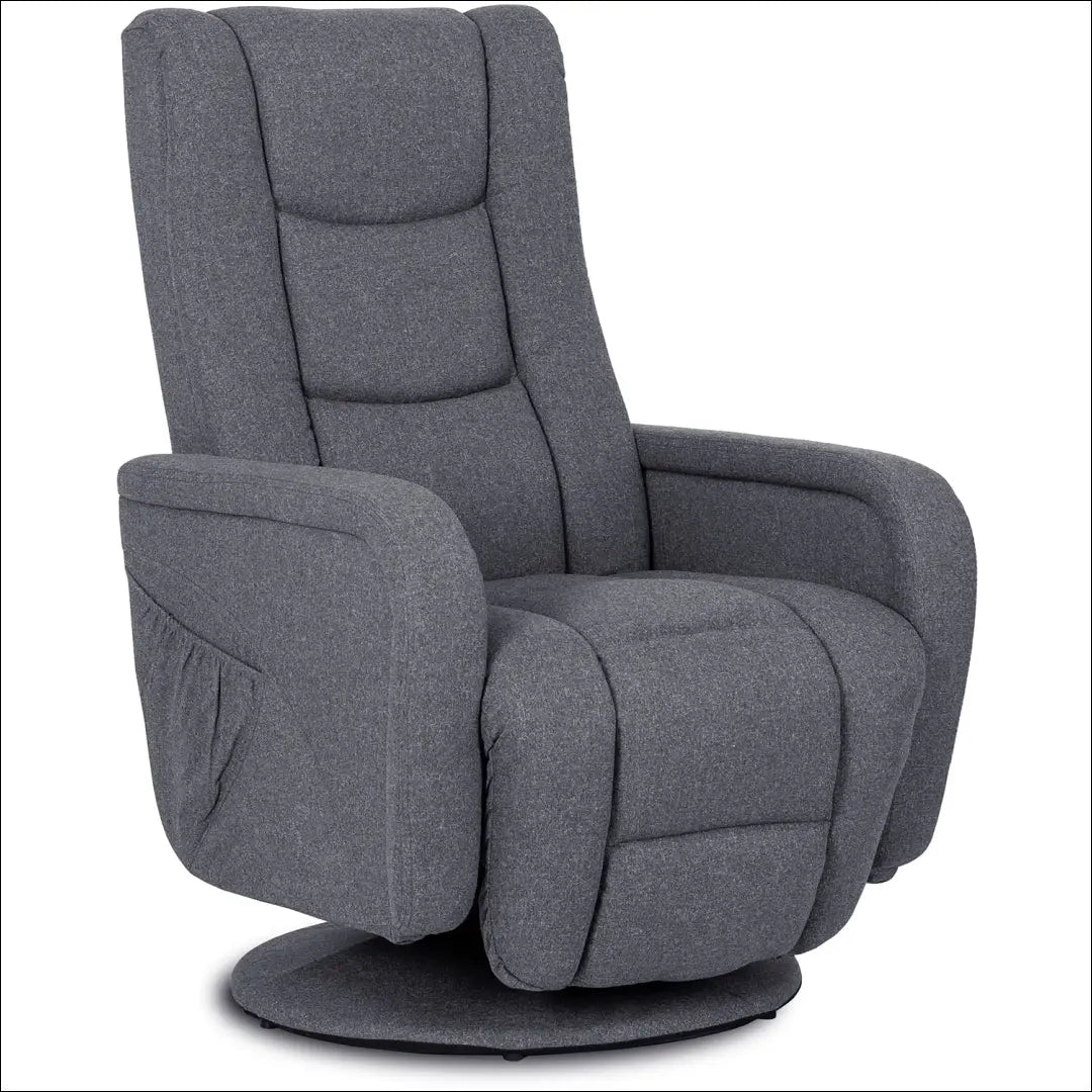 Fotelis sukamas su audiniu pilkos spalvos TE099 - €338 Save 15% __label:Pristatymas 5-14 d.d., elite, Fotele