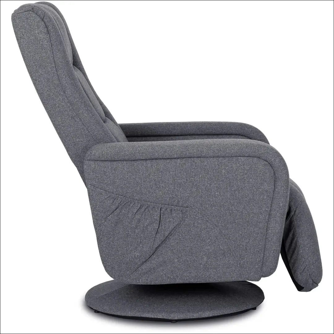 Fotelis sukamas su audiniu pilkos spalvos TE099 - €338 Save 15% __label:Pristatymas 5-14 d.d., elite, Fotele