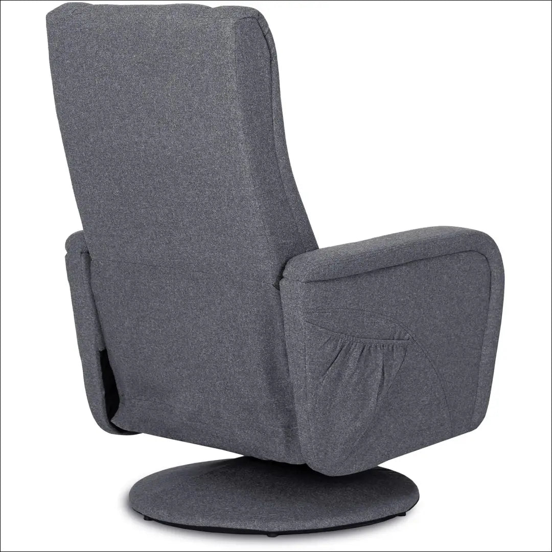 Fotelis sukamas su audiniu pilkos spalvos TE099 - €338 Save 15% __label:Pristatymas 5-14 d.d., elite, Fotele