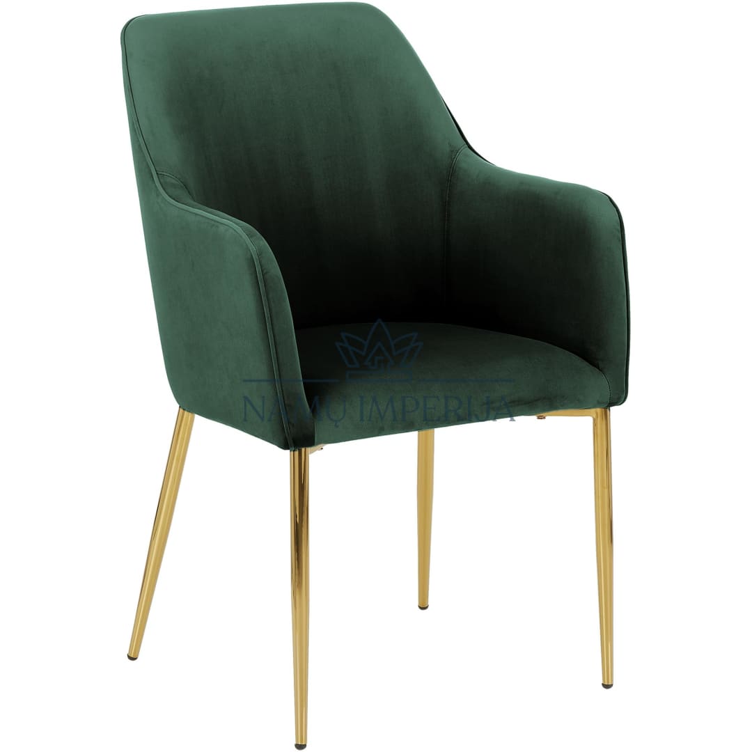 Fotelis/kėdė MI290 - 100-200, color-auksine, color-zalia,