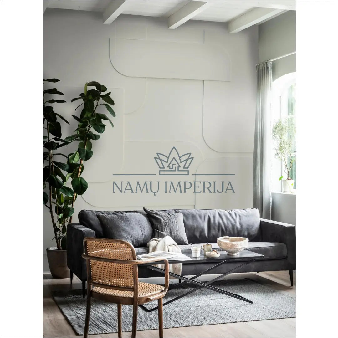 Fototapetas DI3591 - €57 Save 70% 50-100, __label:Pristatymas 1-2 d.d., color-pilka, interjeras, sienu dekoracijos €50