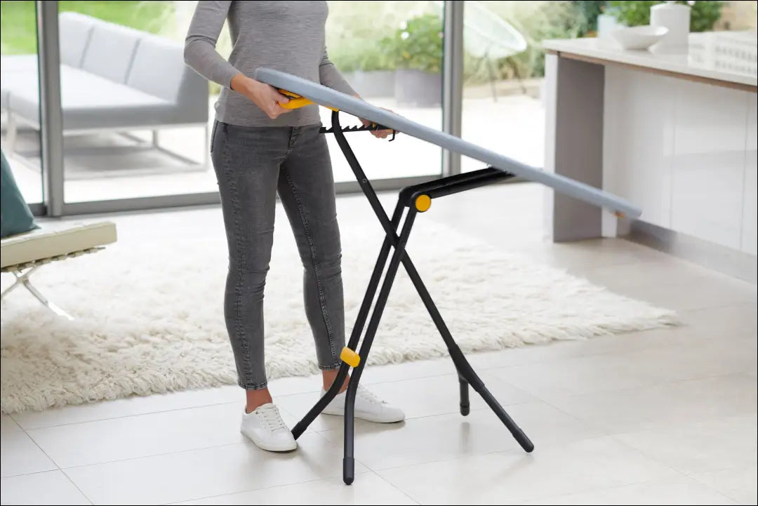 „Glide™“ lengvai laikoma lyginimo lenta KI1784 - €90 Save 50% 50-100, __label:Pristatymas 1-2 d.d., color-geltona,
