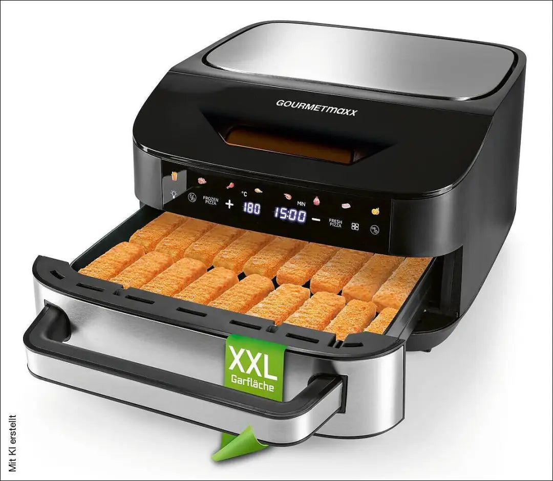 “GOURMETmaxx XXL” karšto oro gruzdintuvė KI1875 - €90 Save 50% 50-100, __label:Pristatymas 1-2 d.d., color-juoda,