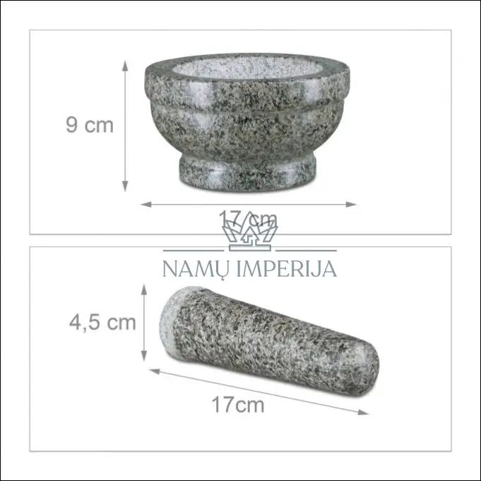 Granitinis grūstuvas DA0021 - €13 Save 50% __label:Pristatymas 1-2 d.d., under-25, virtuves, virtuves-reikmenys Iki €25