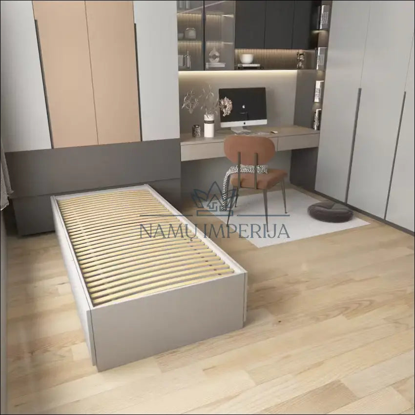 Grotelės lovai (90x200cm) KI1363 - €30 Save 50% 25-50, __label:Pristatymas 1-2 d.d., color-ruda, kita, lovos-miegamojo