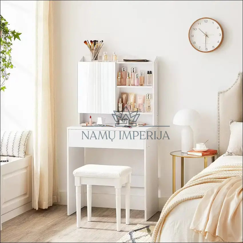 Grožio staliukas KI1238 - €63 Save 50% 50-100, __label:Pristatymas 1-2 d.d., color-balta, grozio-staliukas, kita €50