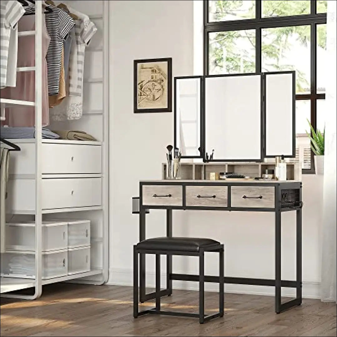 Grožio staliukas SM1287 - €249 Save 40% __label:Pristatymas 5-14 d.d., grozio-staliukas, miegamojo, notouch30, over-200