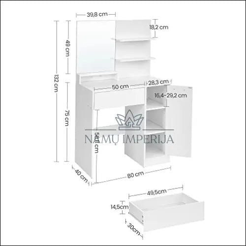 Grožio staliukas SM1308 - €182 Save 30% 100-200, __label:Pristatymas 5-14 d.d., grozio-staliukas, notouch30, song