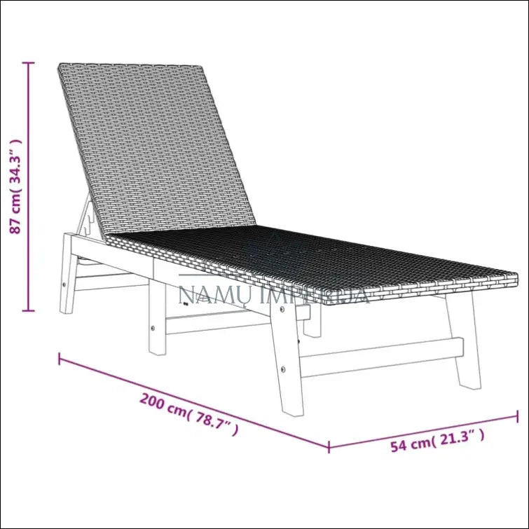 Gultas LI727 - €84 Save 50% 50-100, __label:Pristatymas 1-2 d.d., color-juoda, color-ruda, gultai Ruda / Medžio masyvas