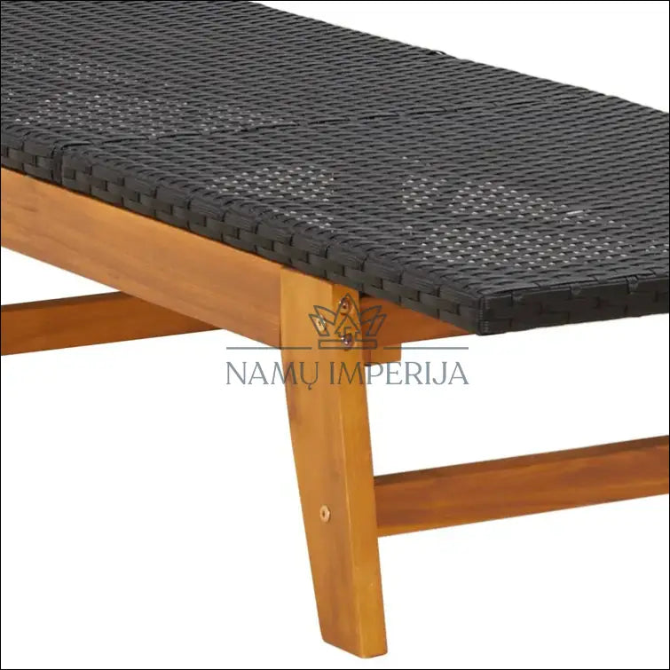 Gultas LI727 - €84 Save 50% 50-100, __label:Pristatymas 1-2 d.d., color-juoda, color-ruda, gultai Ruda / Medžio masyvas