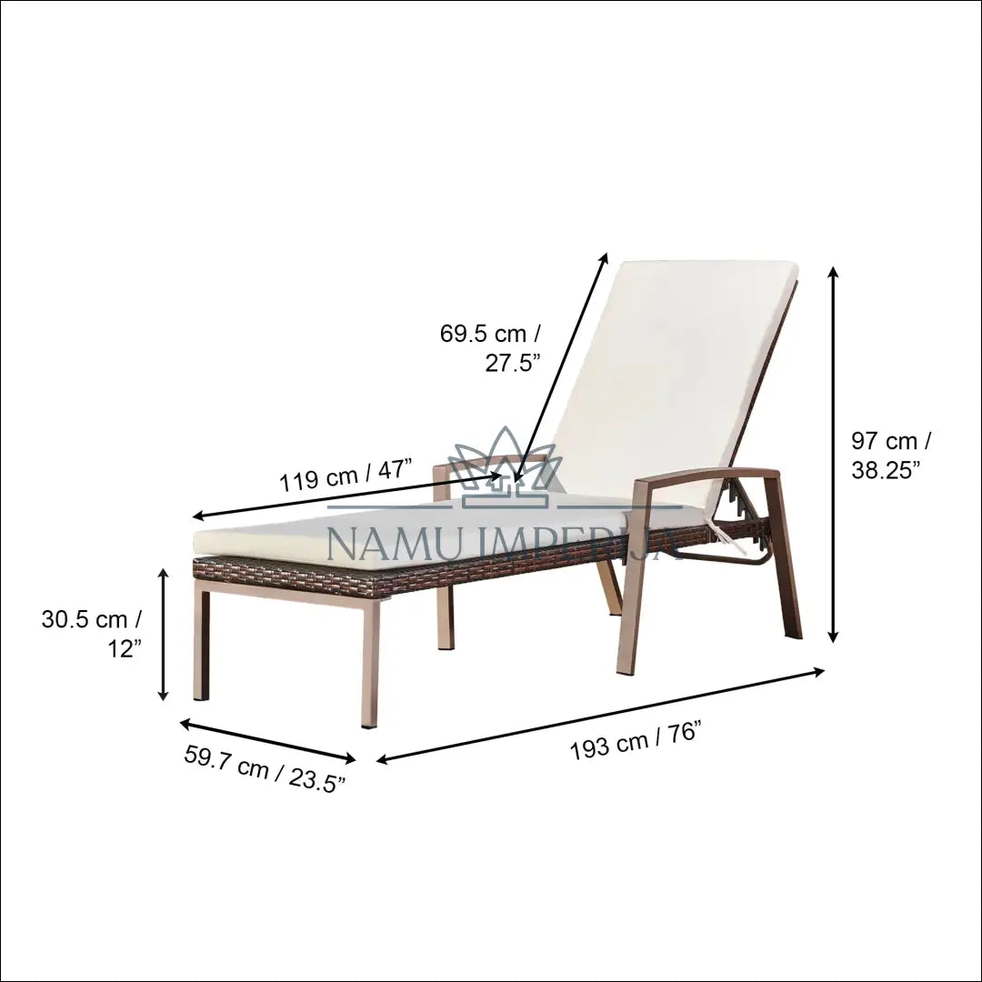 Gultų komplektas (2vnt) LI754 - €215 Save 50% __label:Pristatymas 1-2 d.d., color-kremas, color-ruda, gultai, lauko