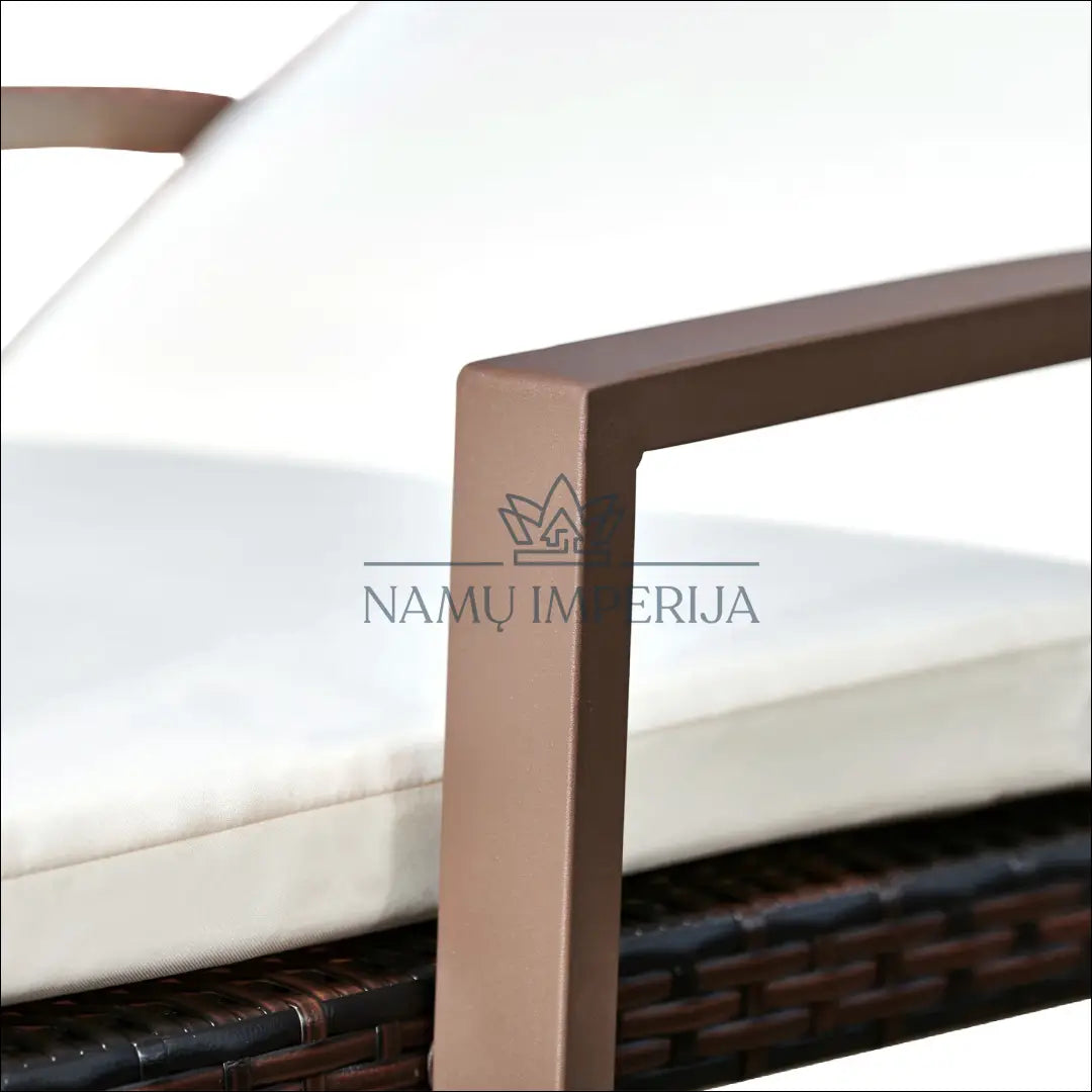 Gultų komplektas (2vnt) LI754 - €215 Save 50% __label:Pristatymas 1-2 d.d., color-kremas, color-ruda, gultai, lauko