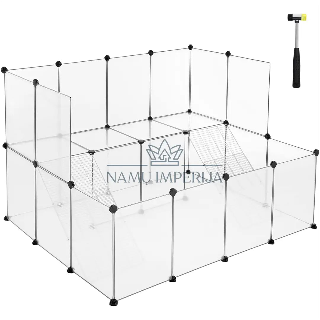 Gyvūno narvas SM1081 - €78 Save 30% 50-100, __label:Pristatymas 5-14 d.d., gyvunai, narvas, notouch30 70x28.7x52.3cm