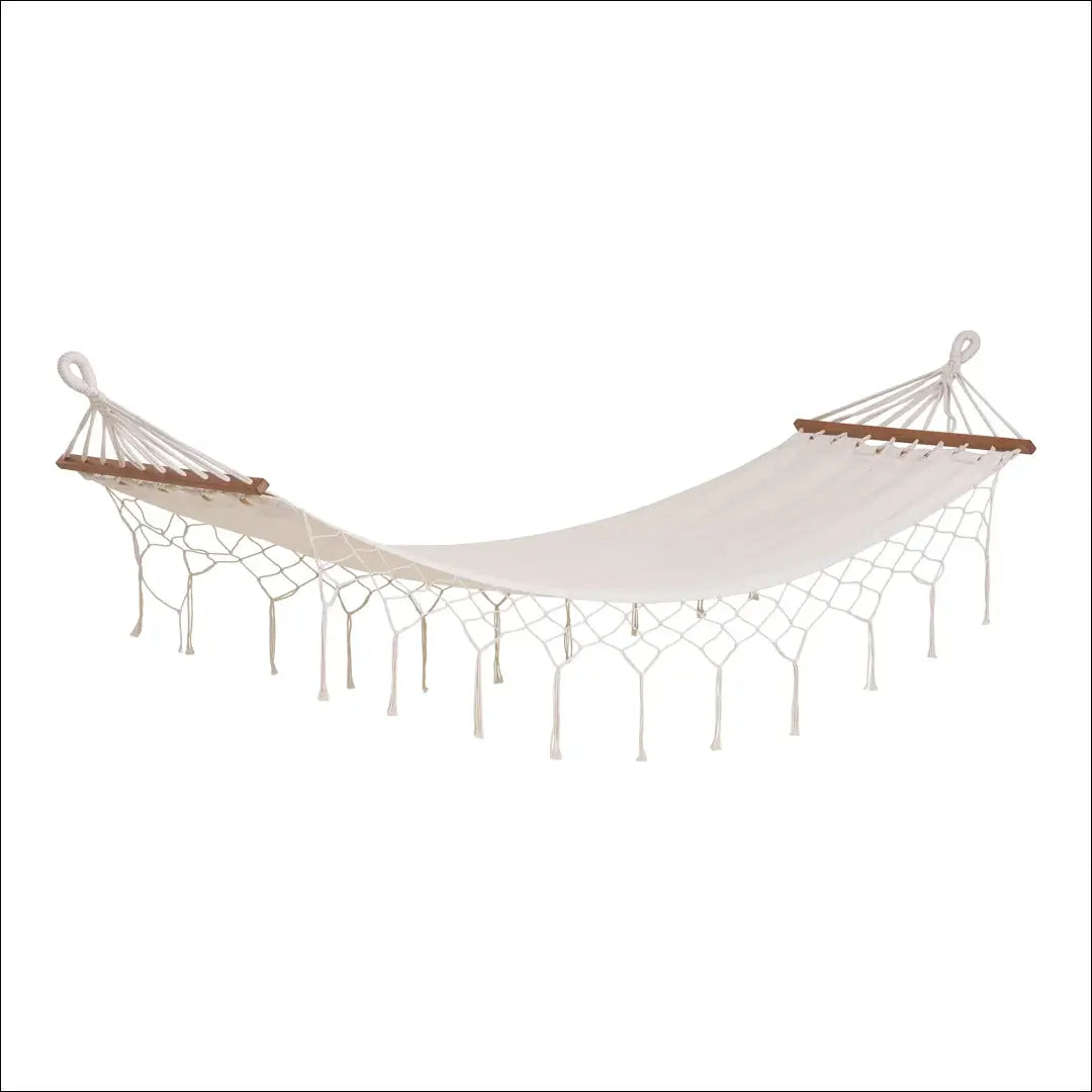 Hamakas poliesteris/medvilnė maumedis balkšva RD1188 - €39 Save 15% 25-50, __label:Pristatymas 5-14 d.d., Hammocks,