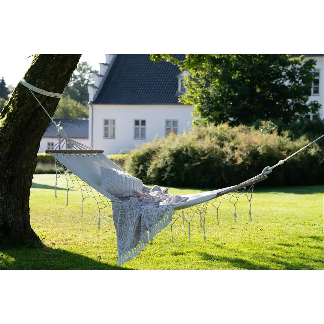 Hamakas poliesteris/medvilnė maumedis balkšva RD1188 - €39 Save 15% 25-50, __label:Pristatymas 5-14 d.d., Hammocks,