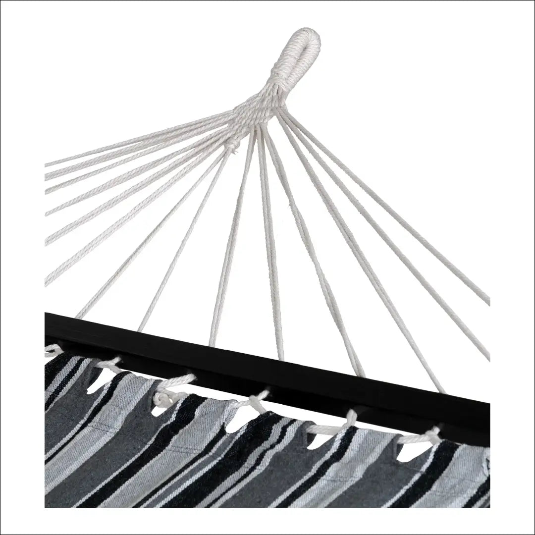 Hamakas poliesteris/medvilnė maumedis juoda/pilka/balta RD1187 - €44 Save 15% 25-50, __label:Pristatymas 5-14 d.d.,