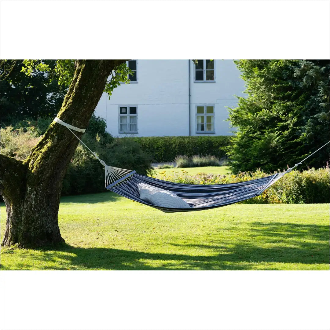 Hamakas poliesteris/medvilnė maumedis juoda/pilka/balta RD1187 - €44 Save 15% 25-50, __label:Pristatymas 5-14 d.d.,