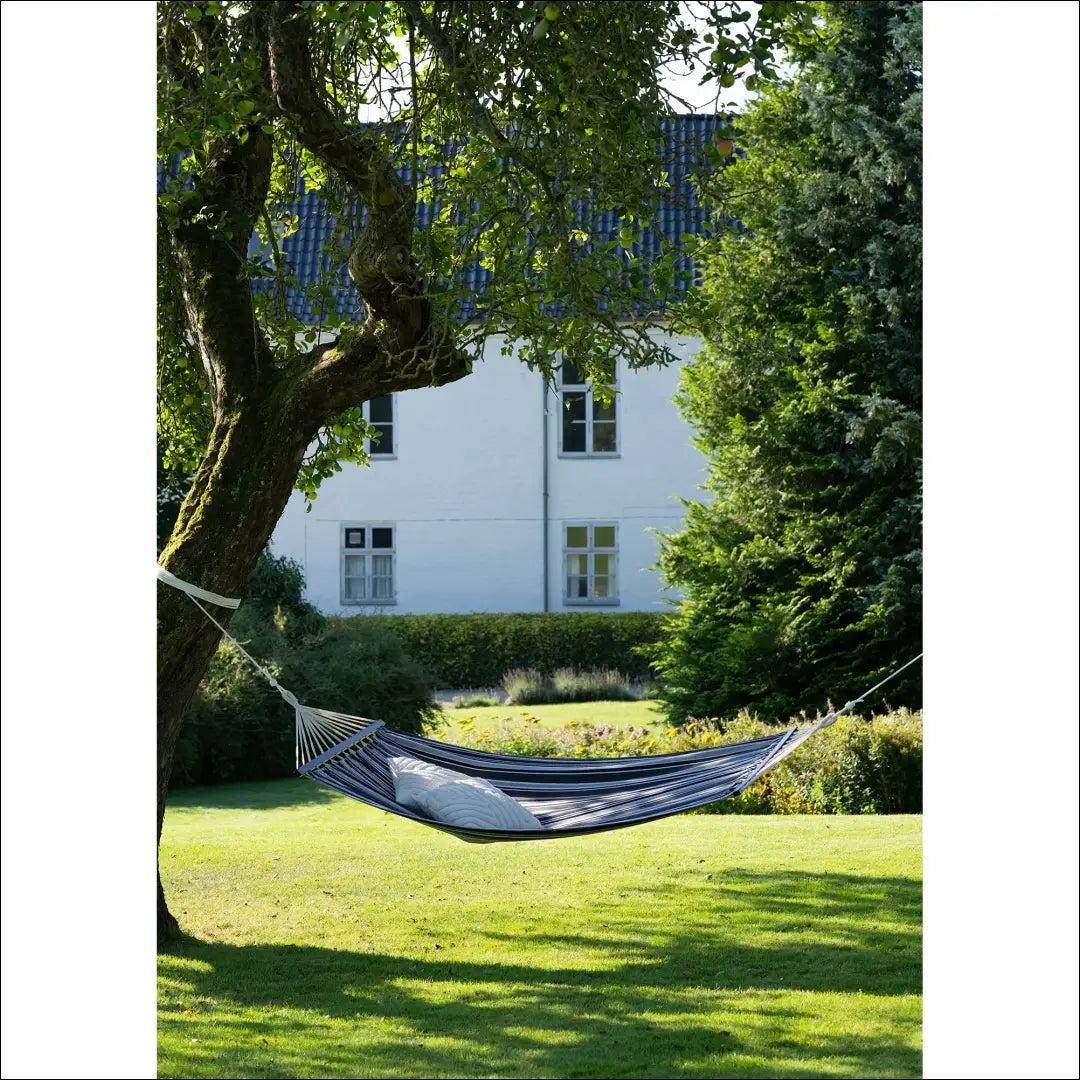 Hamakas poliesteris/medvilnė maumedis juoda/pilka/balta RD1187 - €44 Save 15% 25-50, __label:Pristatymas 5-14 d.d.,