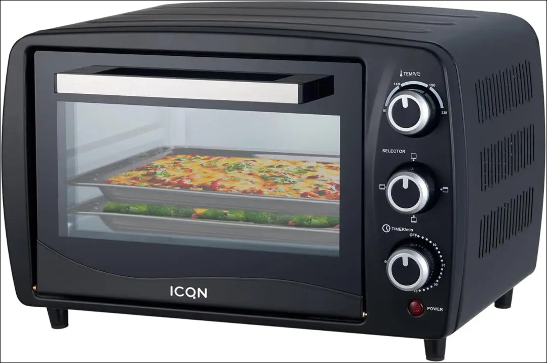 ICQN kompaktiška mini orkaitė SP328 - €34 Save 50% 25-50, __label:Pristatymas 1-2 d.d., color-pilka, elektronika,