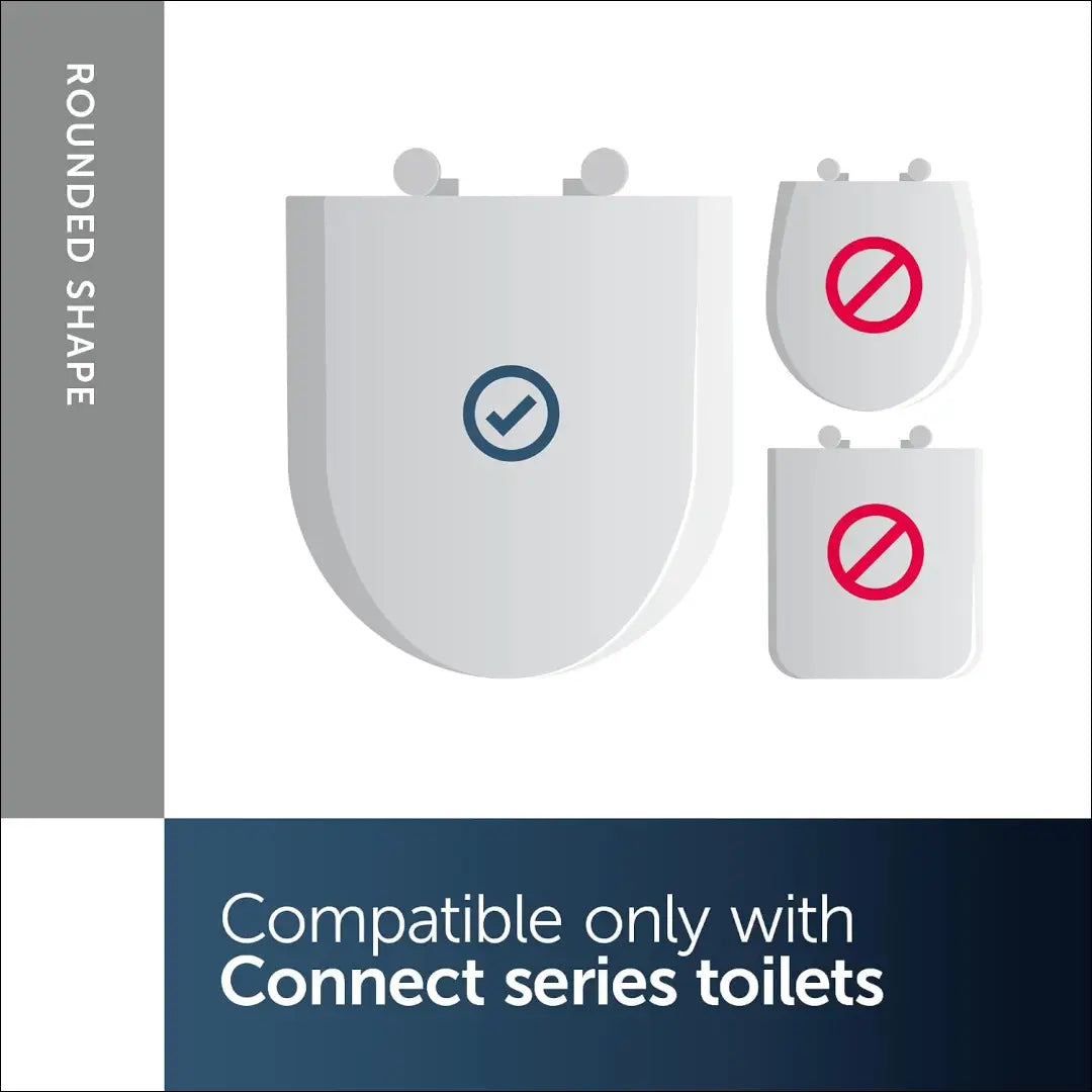 Ideal Standard Connect klozeto dangtis su švelniu uždarymu SP317 - €44 Save 50% 25-50, __label:Pristatymas 1-2 d.d.,