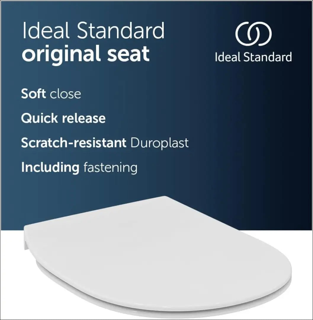 Ideal Standard Connect klozeto dangtis su švelniu uždarymu SP317 - €44 Save 50% 25-50, __label:Pristatymas 1-2 d.d.,