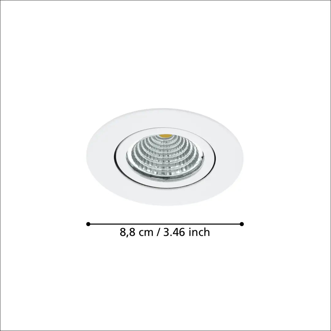 Įleidžiamas LED šviestuvas DI12207 - €13 Save 50% __label:Pristatymas 1-2 d.d., color-balta, interjeras,