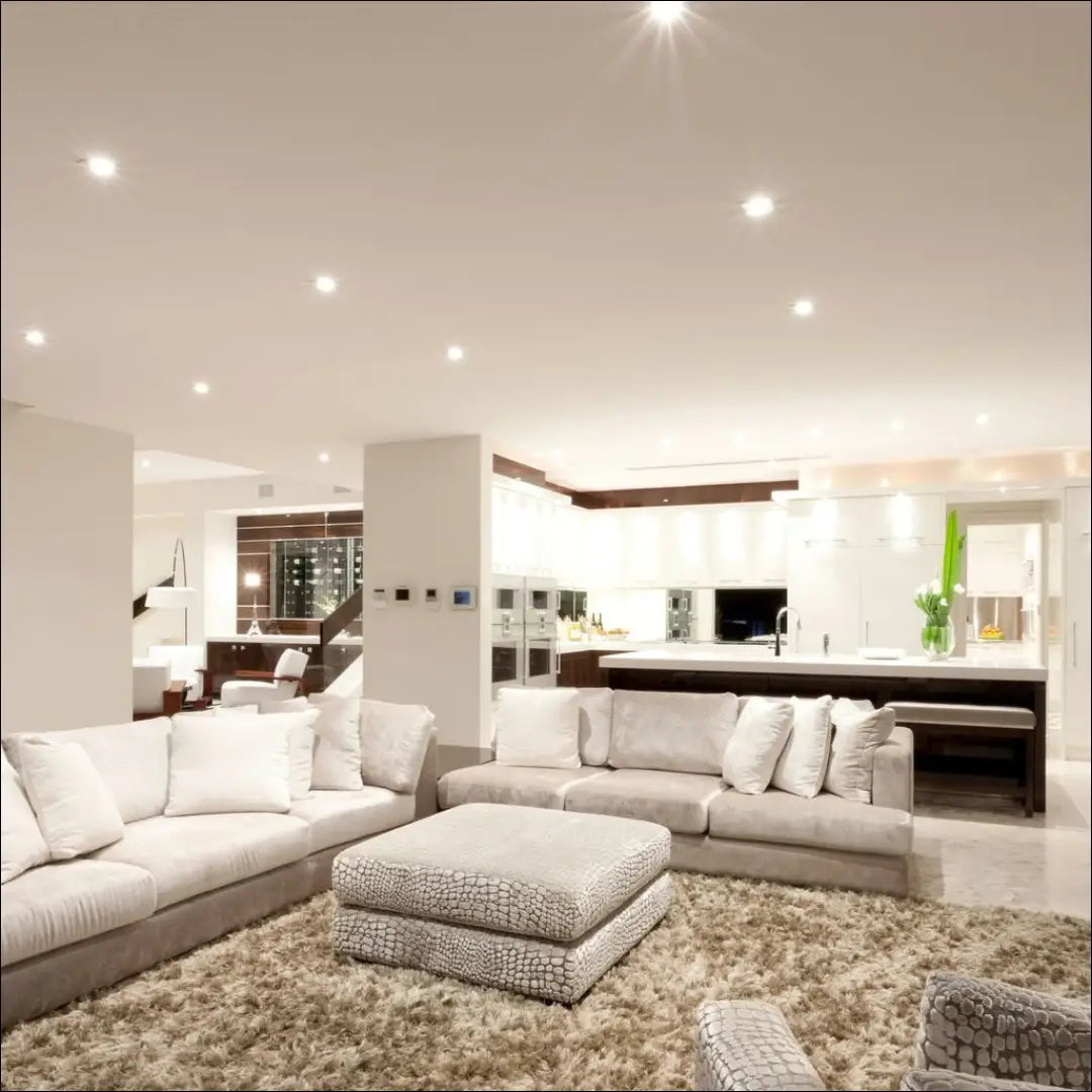 Įleidžiami LED šviestuvai (5vnt) DI12560 - €13 Save 50% __label:Pristatymas 1-2 d.d., color-balta, interjeras,