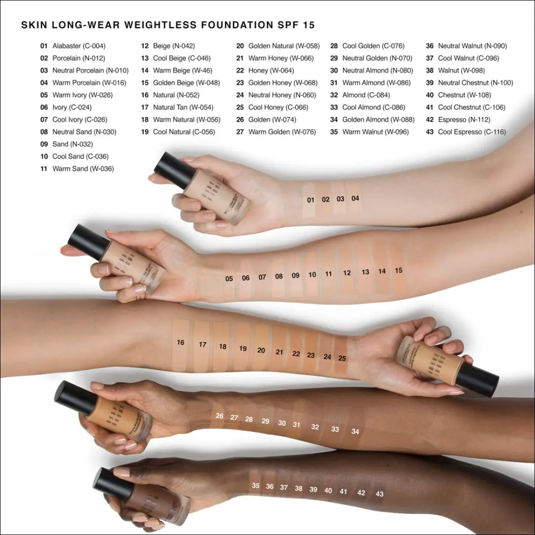 Ilgai išliekantis makiažo pagrindas su SPF15 “Bobbi Brown” DI7724 - 25-50, __label:Pristatymas 1-2 d.d., kosmetika,