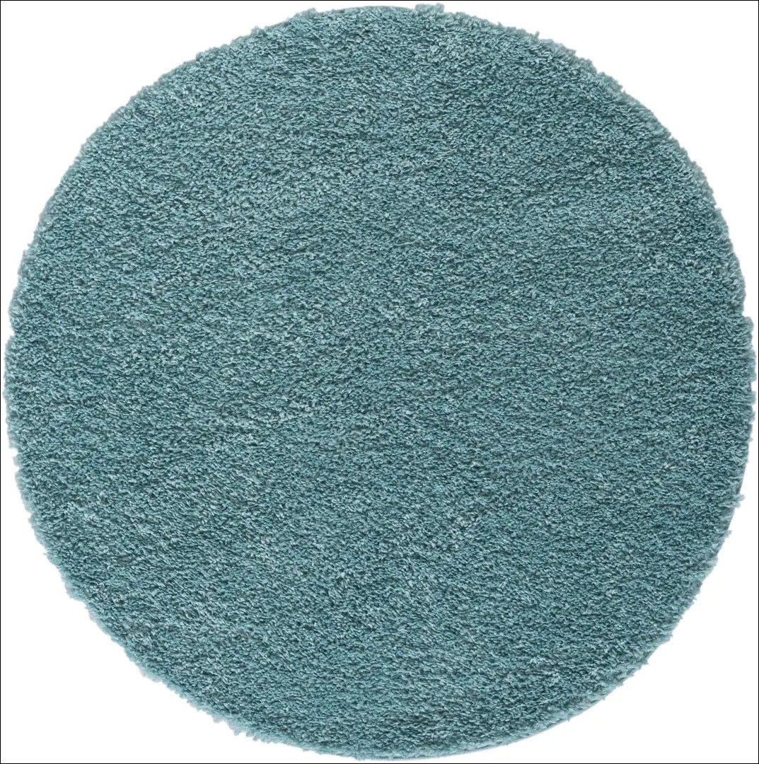Ilgaplaukis apvalus kilimas RU1672 - €58 Save 50% 50-100, __label:Pristatymas 1-2 d.d., color-turkis, ilgaplaukiai 150