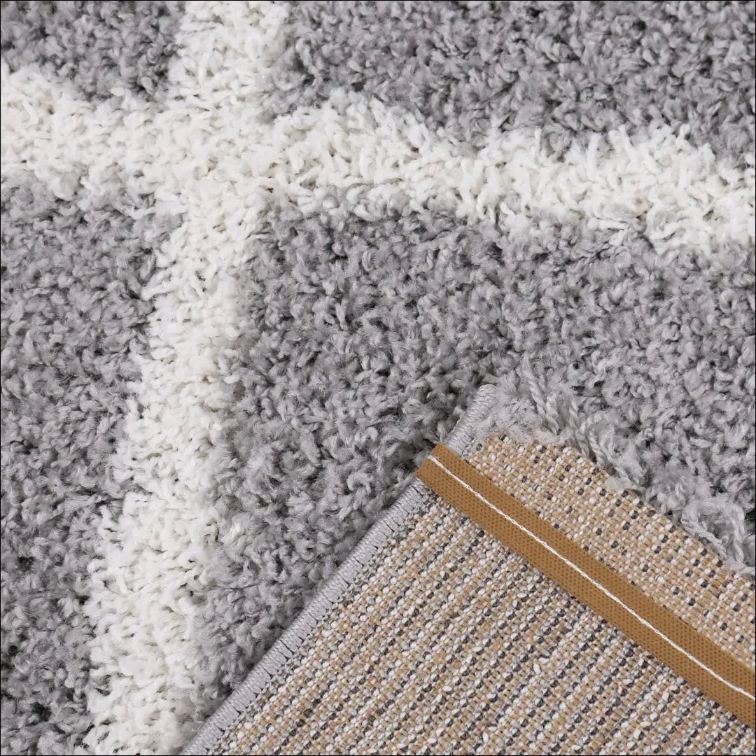 Ilgaplaukis kilimas RU1024 - €42 Save 50% 25-50, __label:Pristatymas 1-2 d.d., color-pilka, Dydis-140-x-200-cm,