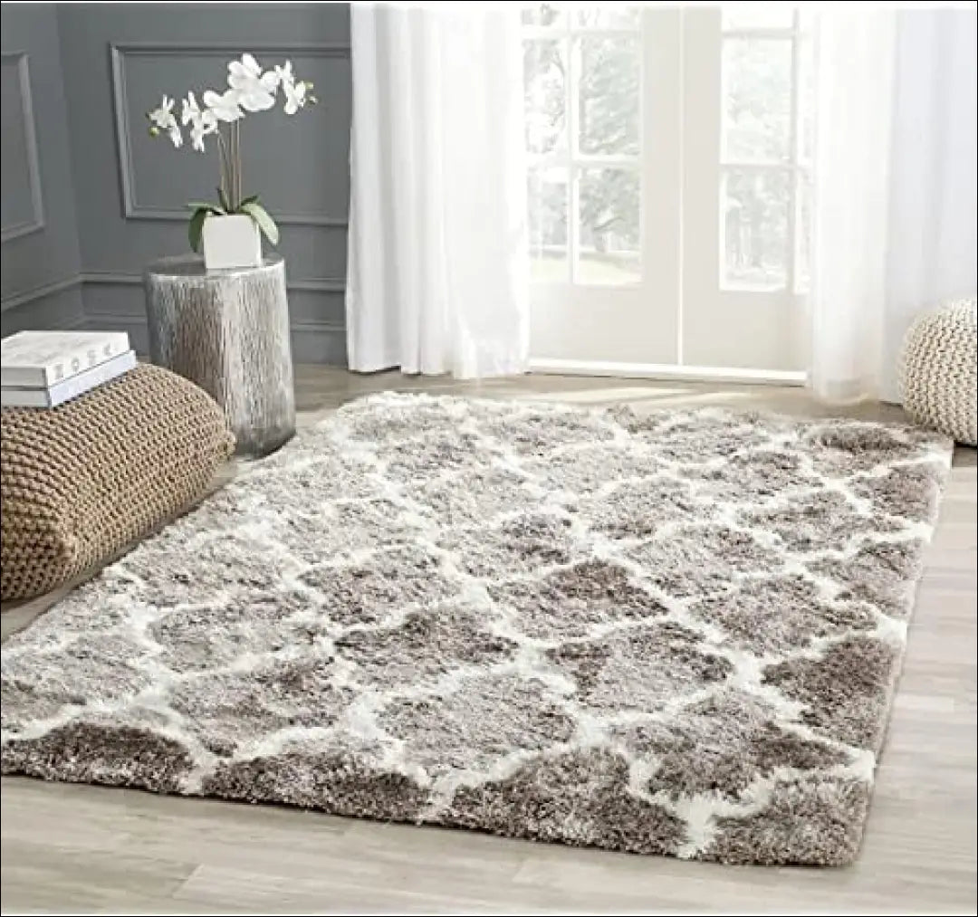 Ilgaplaukis kilimas RU1067 - €104 100-200, __label:Pristatymas 1-2 d.d., color-ruda, ilgaplaukiai, kilimai 150 cm x 240