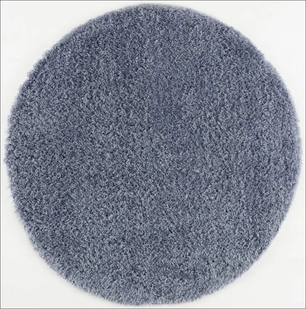 Ilgaplaukis kilimas RU1097 - €45 Save 50% 25-50, __label:Pristatymas 1-2 d.d., apvalus, color-melyna, ilgaplaukiai 150