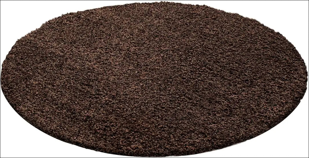 Ilgaplaukis kilimas RU1121 - €54 Save 50% 50-100, __label:Pristatymas 1-2 d.d., apvalus, color-ruda,