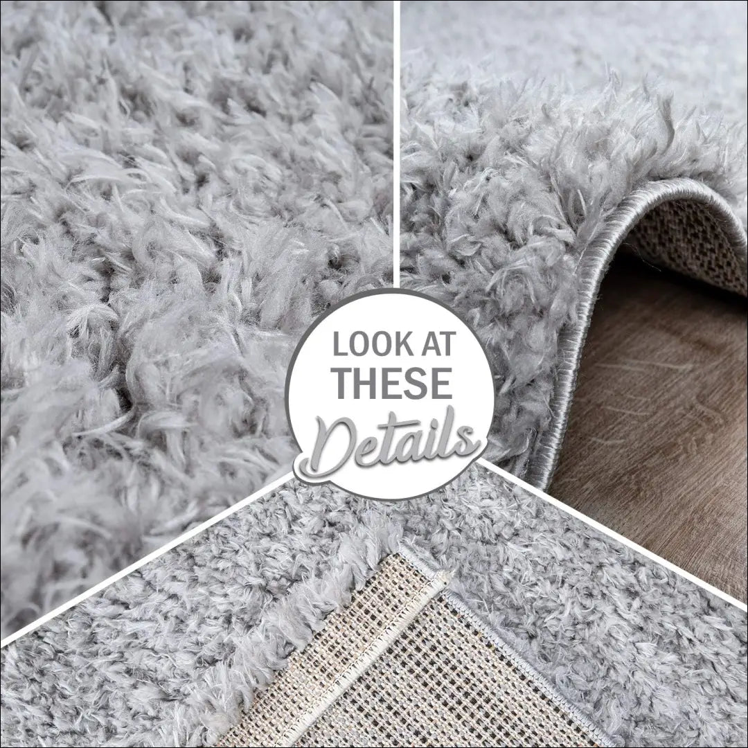 Ilgaplaukis kilimas RU1166 - €80 Save 50% 50-100, __label:Pristatymas 1-2 d.d., color-pilka, ilgaplaukiai, kilimai 200