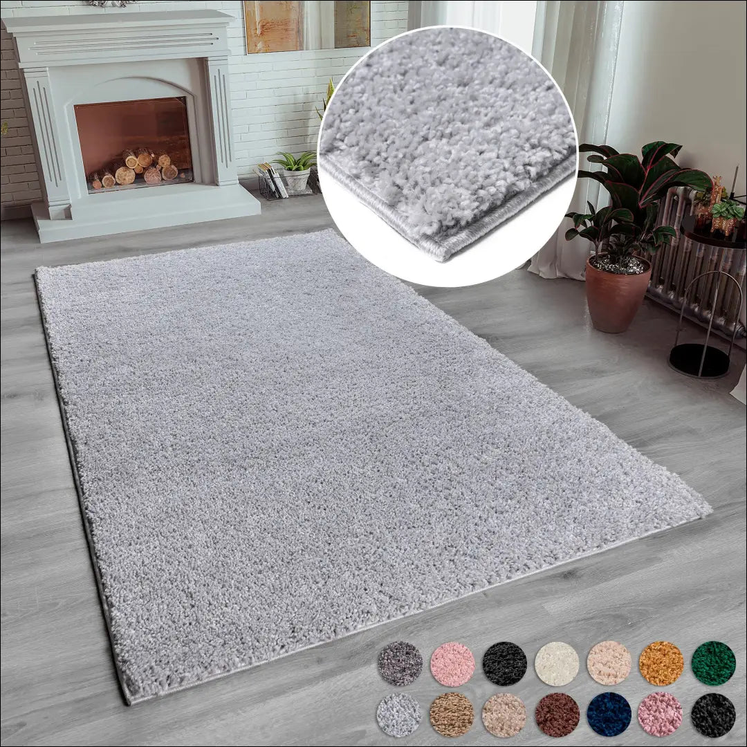 Ilgaplaukis kilimas RU1267 - €145 Save 50% 100-200, __label:Pristatymas 1-2 d.d., color-pilka, Dydis-280x370 cm,