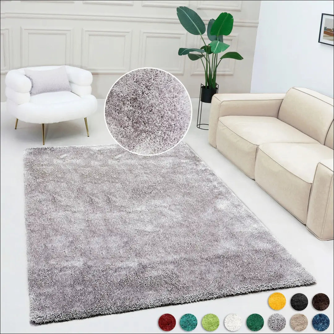 Ilgaplaukis kilimas RU1310 - €220 Save 50% __label:Pristatymas 1-2 d.d., color-pilka, ilgaplaukiai, kilimai,