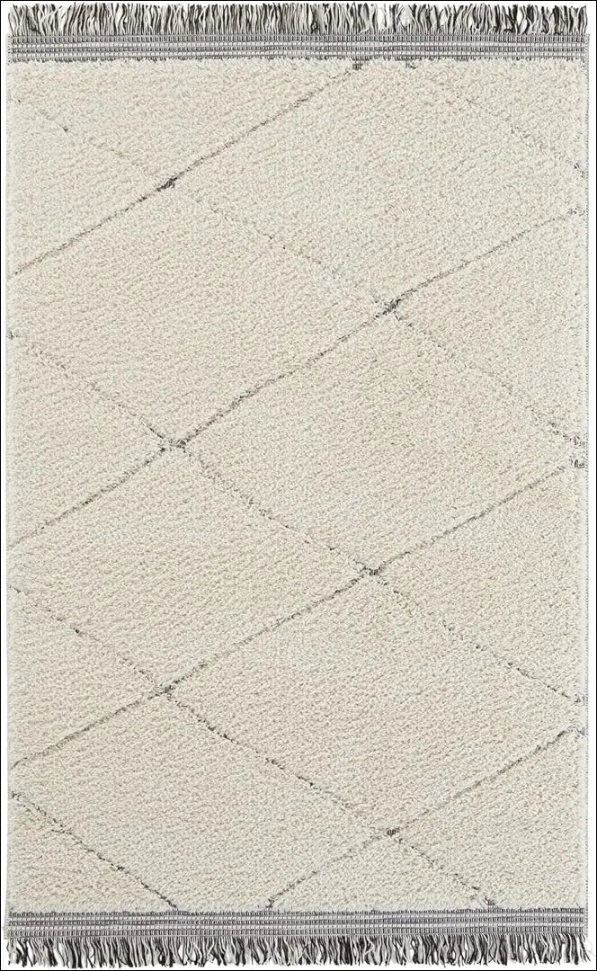 Ilgaplaukis kilimas RU1382 - €122 Save 50% 100-200, __label:Pristatymas 1-2 d.d., color-kremas, color-pilka,