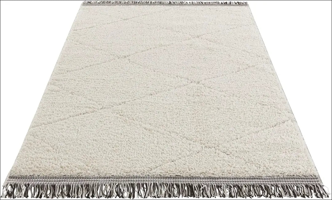 Ilgaplaukis kilimas RU1382 - €122 Save 50% 100-200, __label:Pristatymas 1-2 d.d., color-kremas, color-pilka,