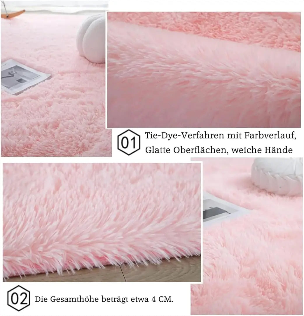 Ilgaplaukis kilimas RU1395 - €49 Save 50% 25-50, __label:Pristatymas 1-2 d.d., color-rozine, Dydis-140-x-200-cm,