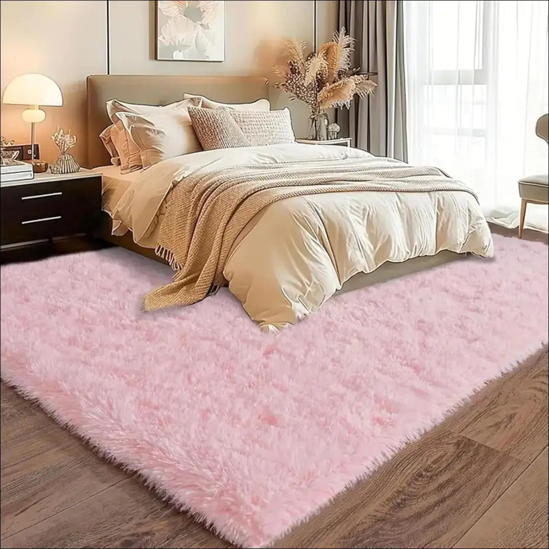 Ilgaplaukis kilimas RU1395 - €49 Save 50% 25-50, __label:Pristatymas 1-2 d.d., color-rozine, Dydis-140-x-200-cm,