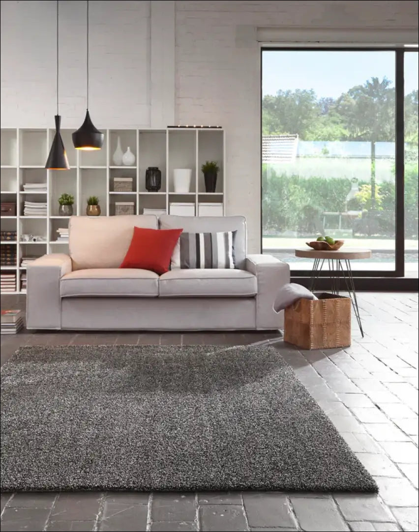 Ilgaplaukis kilimas RU1416 - €63 Save 50% 50-100, __label:Pristatymas 1-2 d.d., color-pilka, Dydis-120-x-170-cm,