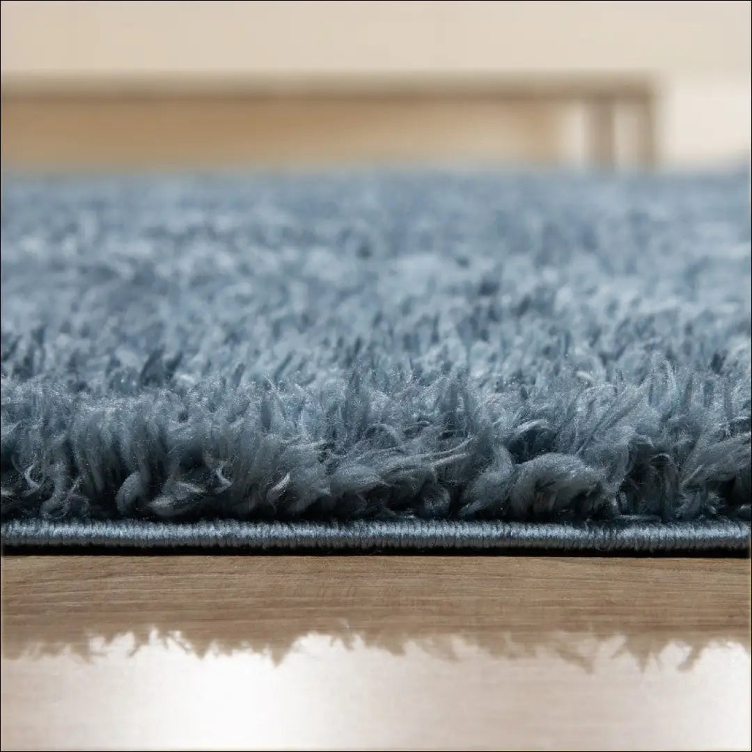 Ilgaplaukis kilimas RU1426 - €68 Save 50% 50-100, __label:Pristatymas 1-2 d.d., apvalus, color-melyna, ilgaplaukiai 160