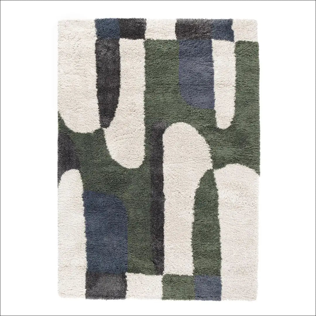Ilgaplaukis kilimas RU1579 - €234 Save 50% __label:Pristatymas 1-2 d.d., color-balta, color-pilka, color-zalia,