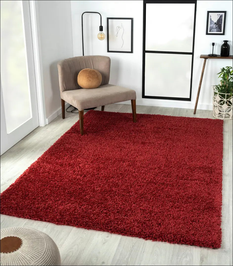 Ilgaplaukis kilimas RU1674 - €95 Save 50% 50-100, __label:Pristatymas 1-2 d.d., color-raudona, Dydis-160-x-230-cm,