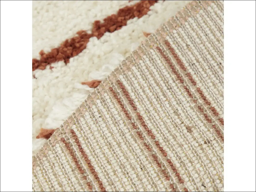 Ilgaplaukis kilimas RU968 - €78 Save 40% 50-100, __label:Pristatymas 1-2 d.d., color-kremas, color-ruda, ilgaplaukiai