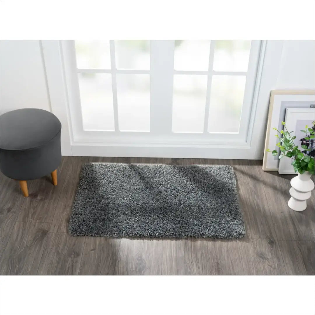 Ilgaplaukis kilimėlis RU1247 - €19 Save 50% __label:Pristatymas 1-2 d.d., color-pilka, ilgaplaukiai, kilimai,