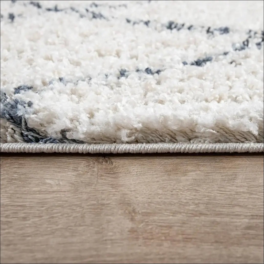 Ilgaplaukis kilimėlis RU1649 - €32 Save 50% 25-50, __label:Pristatymas 1-2 d.d., color-kremas, Dydis-60-x-100-cm,
